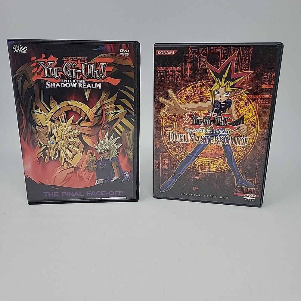 Yu-Gi-Oh! Enter the Shadow Realm The Final Face-Off DVD + Duelmasters Guide Lot